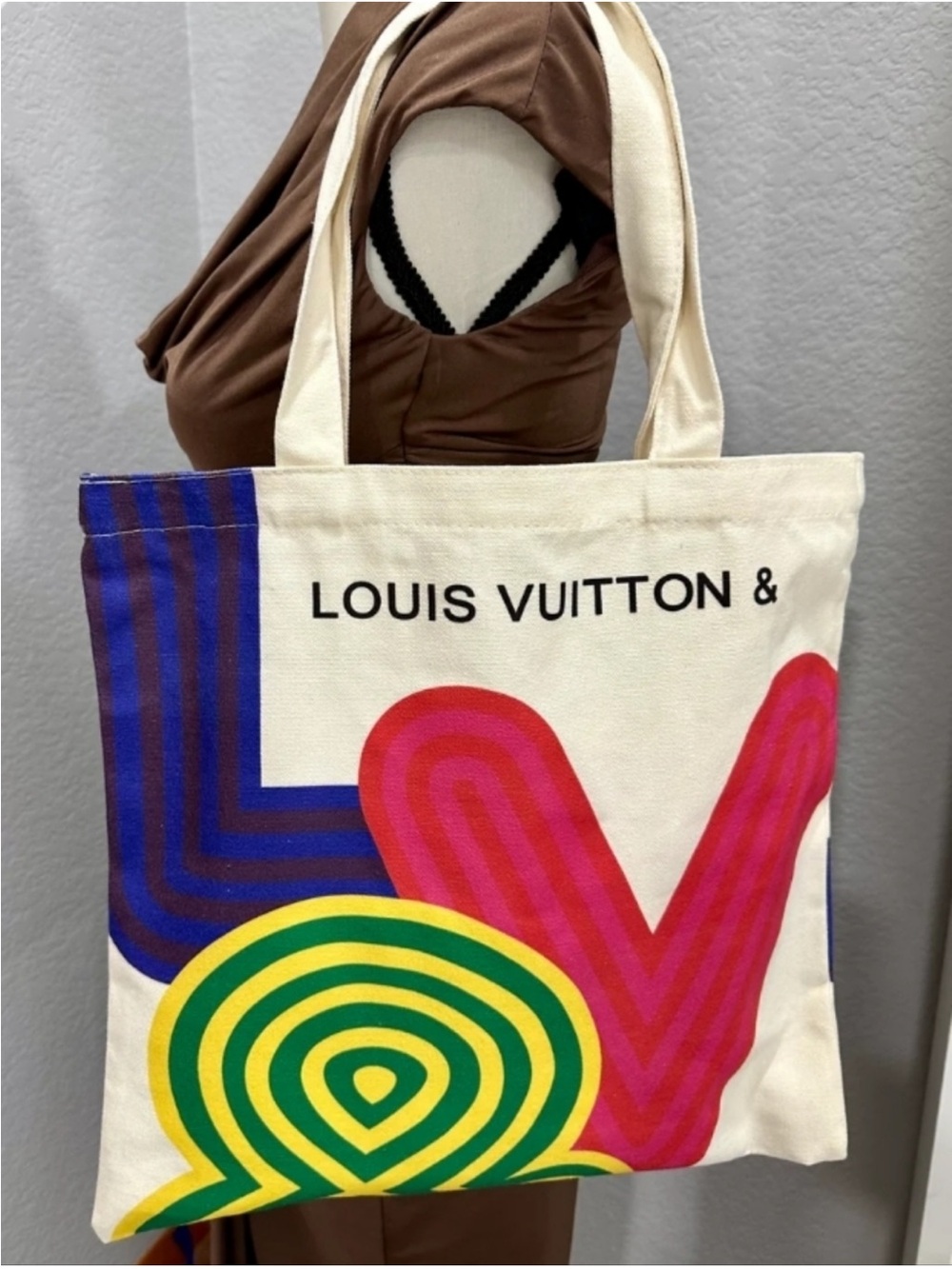 Louis Vuitton Limited Edition Canvas Eco Tote Bag NIP - Picture 9 of 11